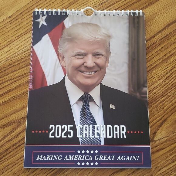 3/$20!💥💥CLEARANCE!!💥💥Donald Trump "Making America Great Again" 2025 Calendar - Picture 14 of 14